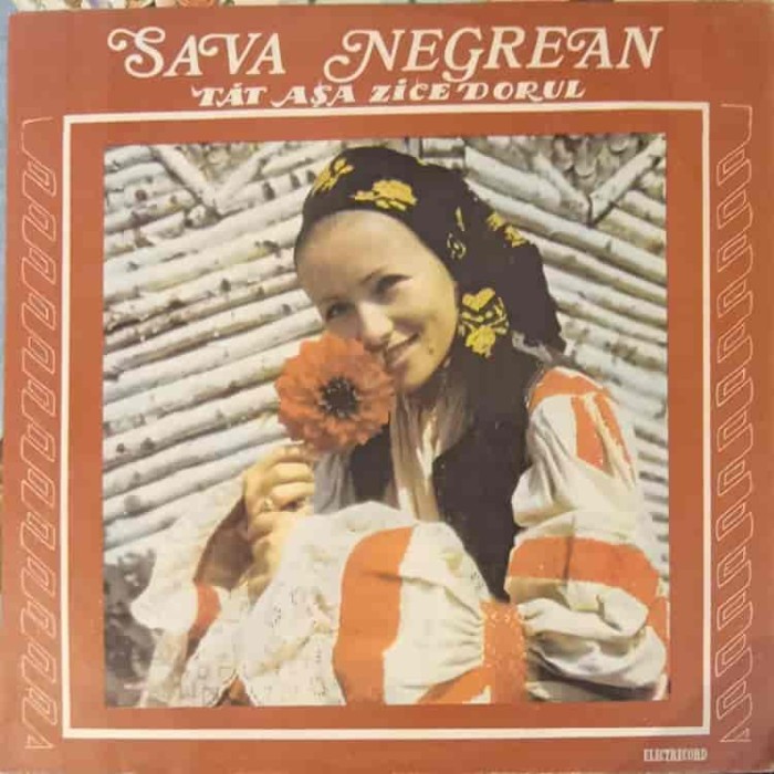 Disc vinil, LP. Tat Asa Zice Dorul-SAVA NEGREAN-241660