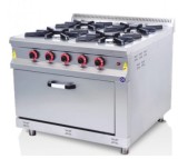 ARAGAZ Nou Inox profesional cu 2 / 3 / 4 / 6 / 8 FOCURI Mari si CUPTOR , alimentare gaz