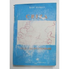 CRIZA UNEI LUMI IN SCHIMBARE de RADU FLORIAN , 1994