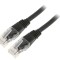Cablu Patch UTP Cat5e 7,5m Negru