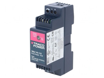 Alimentator Pulsatoriu DIN 15W 12V 1,25A foto