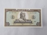 Haiti 1 Gourde 1987, Bancnota Strană Nouă, America