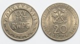 D2 POLONIA 20 zloty 1974/ aUNC