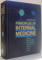 HARRISON`S PRINCIPLES OF INTERNAL MEDICINE by WILSON, BRAUNWALD, ISSELBACHER, PETERSDORF, MARTIN, FAUCI, ROOT , TWELFTH EDITION foto