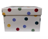 Cumpara ieftin Cutie din carton - Polka Medium Box | Emma Bridgewater
