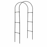 Arcada metalica pentru gradina si plante cataratoare, 140x37x240 cm