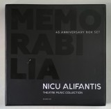 NICU ALIFANTIS , THEATRE MUSIC COLLECTION , MEMORABILIA , 45 ANNIVERSARY BOX SET , 2018