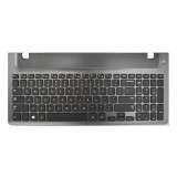 Carcasa superioara palmrest laptop Samsung NP355V5C gri