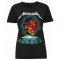 Tricou Dama Metallica: Hardwired Album Cover