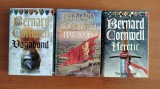 Bernard Cornwell - The Grail Quest series: Harlequin. Vagabond, Heretic (in limba engleza)