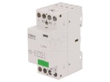 Contactor 4-pol 25A 24V AC/DC