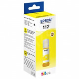 Cartus cerneala Epson 112 ECOTANK , pigment yellow, capacitate 70ml, pentru