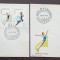 FDC ROMANIA - SPARTACHIADA - 10.11.1965 - SERIE COMPLETA, LP 616