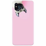 Husa silicon pentru Xiaomi Mi 8 Pro, Dog And Pink
