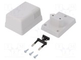 Carcasă alimentator MASZCZYK 52mm x 70mm x 47mm ABS gri cu şuruburi x2