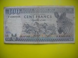 HOPCT RWANDA 100 FRANCS 1989 [ 3 ]