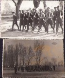 P330 Lot de 2 poze cu premilitari rom&acirc;ni, perioada regalității