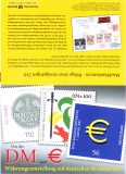 TSV - MAXIMA DER WEG ZUM EURO AUF BRIEFMARKEN 2002