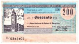 ITALIA BON 200 LIRE BERGAMO