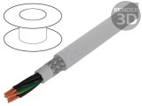 Cablu ecranat Pro-Met 9G0,5mm2 cu tressă de cupru - ALPHA WIRE