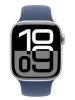 Apple Watch Series 10 GPS + Cellular 42mm Silver Aluminium, Argintiu