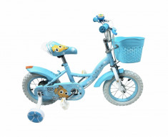 Bicicleta Copii Yellowfish Albastru Deschis 12 foto