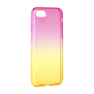 Husa Pentru APPLE iPhone 7 Plus / 8 Plus - Gradient TSS, Roz/Auriu foto