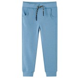 Pantaloni de trening pentru copii, albastru, 104, vidaXL