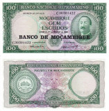 MOZAMBIC 100 escudos 1961 UNC!!!