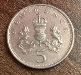 C50 - Moneda foarte veche - Anglia - 5 new pence - 1979