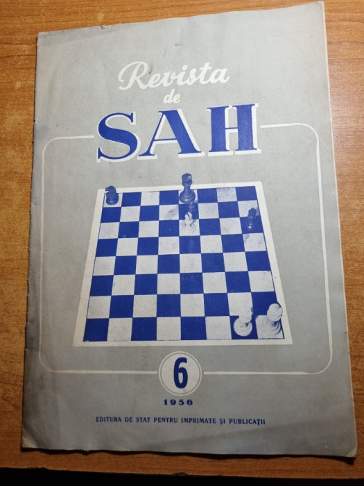 revista de sah - iunie 1956