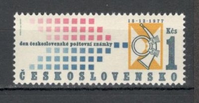 Cehoslovacia.1977 Ziua marcii postale XC.520 foto