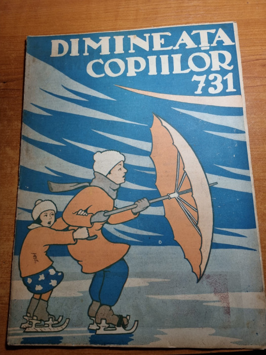 revista pentru copii - dimineata copiilor - 9 februarie 1938