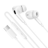 Casti Borofone 1.2M Alb BM100 (Mufa Type-C)