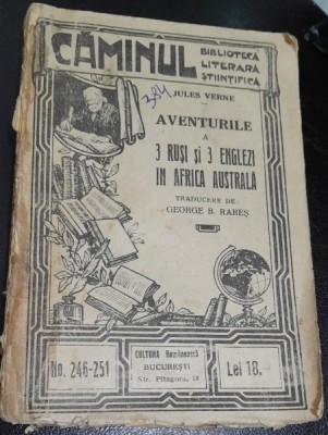 Aventurile a 3 rusi si 3 englezi in Africa Australa - Jules Verne foto