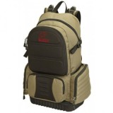 Rucsac Pescuit Behr Red Carp Allrounder 50L, Poliester Impermeabil, Verde, Buzunare Multiple, Crap