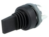 Comutator Basculant 22mm Negru IP66