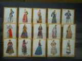 1974 SERIE GRECIA COSTUME POPULARE, Nestampilat
