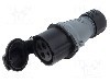 Conector alimentare AC, IEC 60309, IP44, 16A, 500V AC, 4 pini, AMPHENOL - 2CMA102013R1000