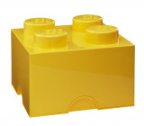 LEGO Cutii depozitare: Cutie depozitare LEGO 4 galben