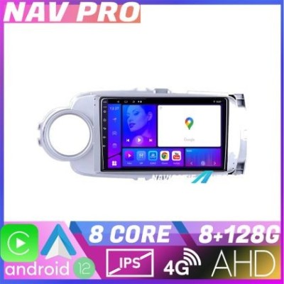 Navigatie Toyota Yaris 2010 2018 KIT YARIS10 EDOTEC-LITE Android Ecran 720P Octa Core 8 128 Carplay CarStore Technology foto