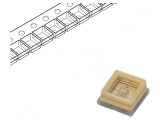LED UV-C 3535 120&deg; 150mA 270-285nm SMD