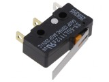 Micro&icirc;ntrerupător cu manetă 5A/250VAC SPST-NC