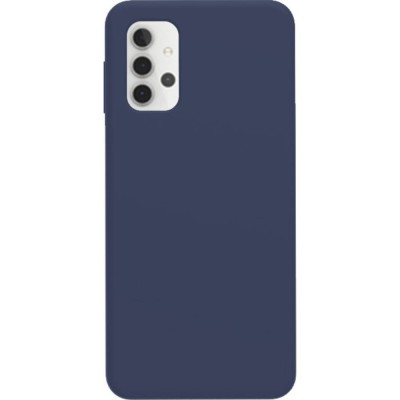 Husa Samsung Galaxy A32 4G Silicon Albastru Inchis foto
