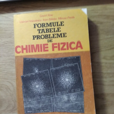 CHIMIE - FIZICA /Gavril Niac / Formule, Tabele, Probleme