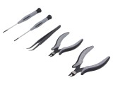 Kit unelte ESD utilizare generală PIERGIACOMI 5 piese geantă