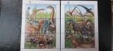 Ghana-Fauna,fauna preistorica,dinozauri-serie completa,nestampilate MNH (C1)