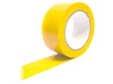 Bandă de marcare galbenă autoadezivă 33m x 50mm x 0,15mm
