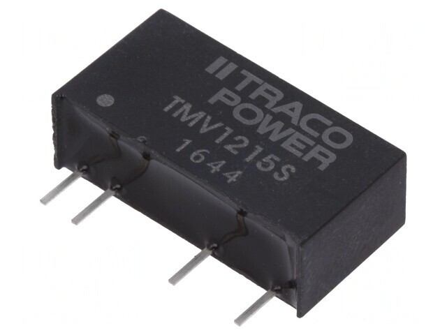 Convertor DC/DC 1W 10.8-13.2V la 15V 65mA