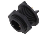 Conector Circular BULGIN Buccaneer 400 IP68, 2 pini, 250V PX0413/02P/PC
